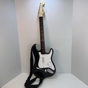 Rock Band 4 Wireless Fender Stratocaster Guitar For Xbox One With Strap Untested